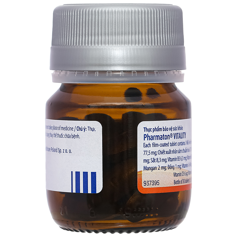 Thực phẩm bảo vệ sức khoẻ: Pharmaton Vitality - 12